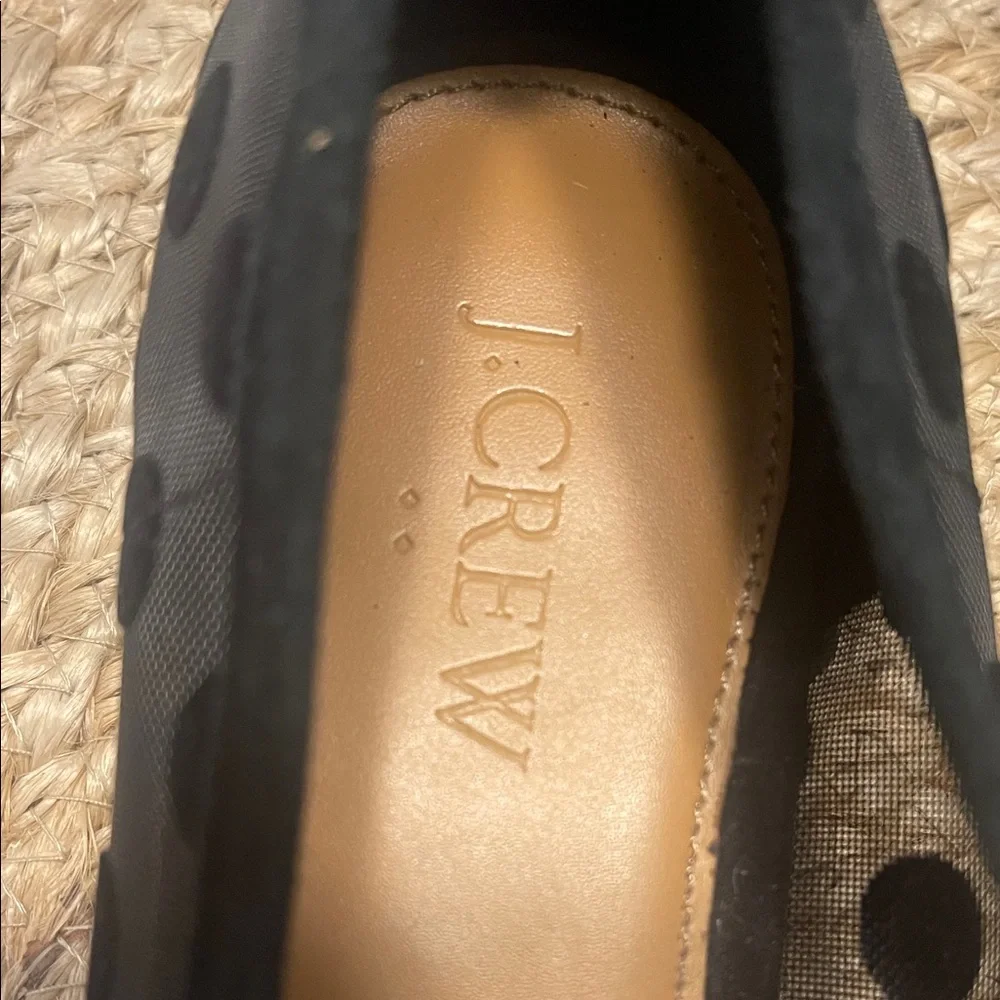 J. Crew Black Polka Dot Flats - Picture 4 of 5